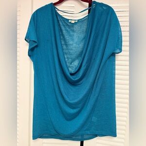 Caslon Turquoise Knit Top